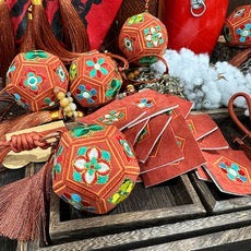 Intangible Cultural Heritage Dragon Boat Festival Sachet Material Package, DIY Material Package