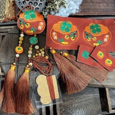 Intangible Cultural Heritage Dragon Boat Festival Sachet Material Package, DIY Material Package